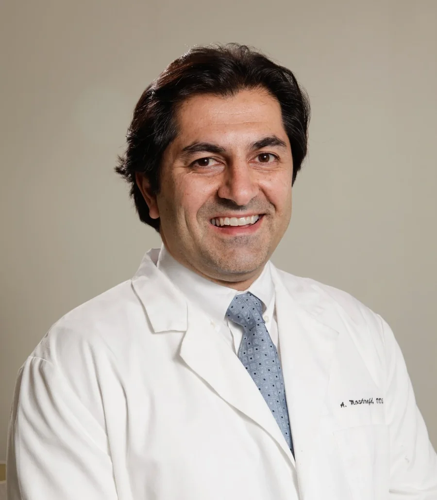 Dr. Abdy Moshrefi, DDS, MS, periodontist at Bixby Knolls Dental Group.